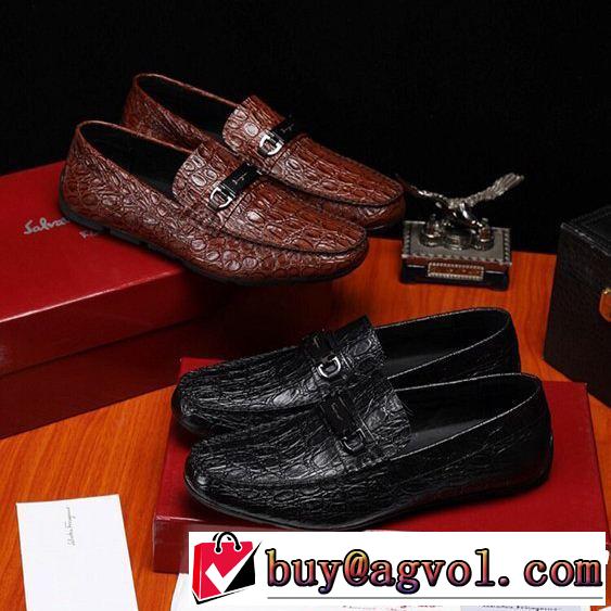 2019年春夏流行ファッション まずは定番！人気アイテム FERRAGAMO サルヴァトーレフェラガモ カジュアルシューズ 2色可選