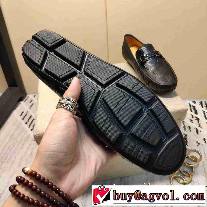 ローファー 今季トレンド抜け感新品 サルヴァトーレフェラガモ 2019-20秋冬取り入れやすい FERRAGAMO 寒い季節トレンド上品