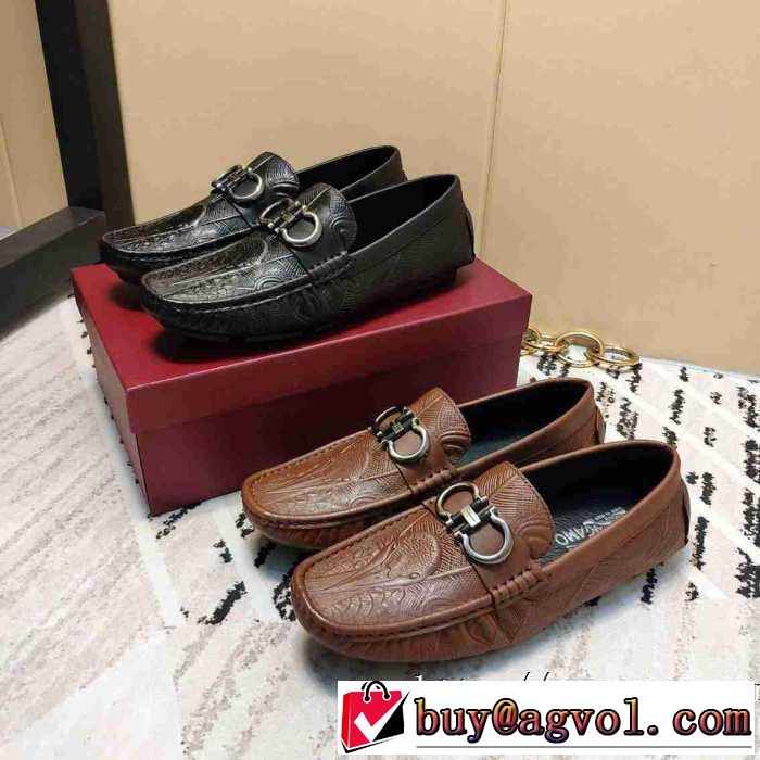 さわやかに新品おすすめ サルヴァトーレフェラガモ FERRAGAMO2019秋冬トレンドアイテム  ローファー 今年注目な新品セール