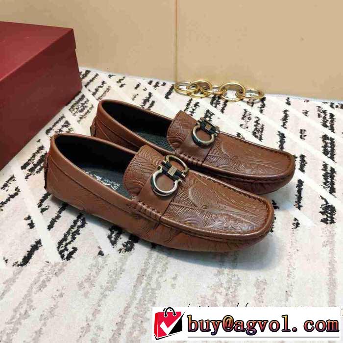 さわやかに新品おすすめ サルヴァトーレフェラガモ FERRAGAMO2019秋冬トレンドアイテム  ローファー 今年注目な新品セール