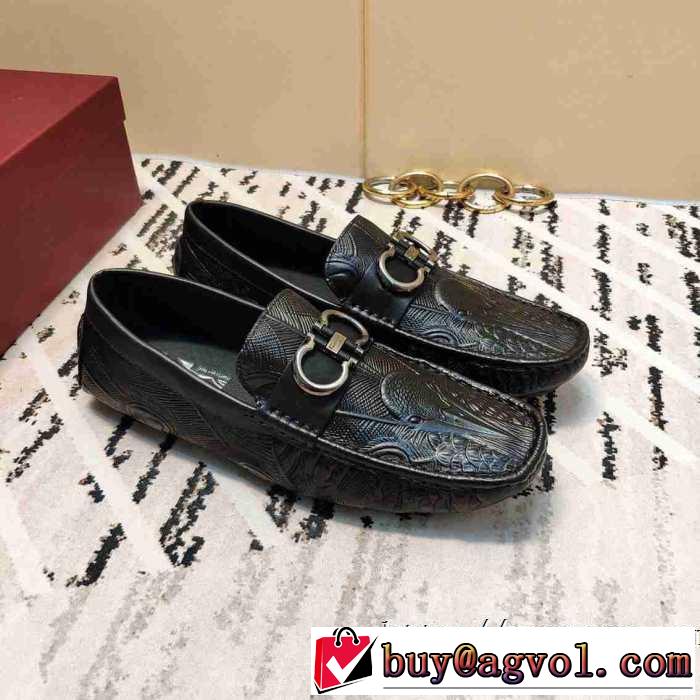 さわやかに新品おすすめ サルヴァトーレフェラガモ FERRAGAMO2019秋冬トレンドアイテム  ローファー 今年注目な新品セール