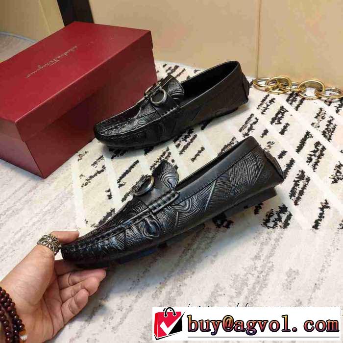 さわやかに新品おすすめ サルヴァトーレフェラガモ FERRAGAMO2019秋冬トレンドアイテム  ローファー 今年注目な新品セール