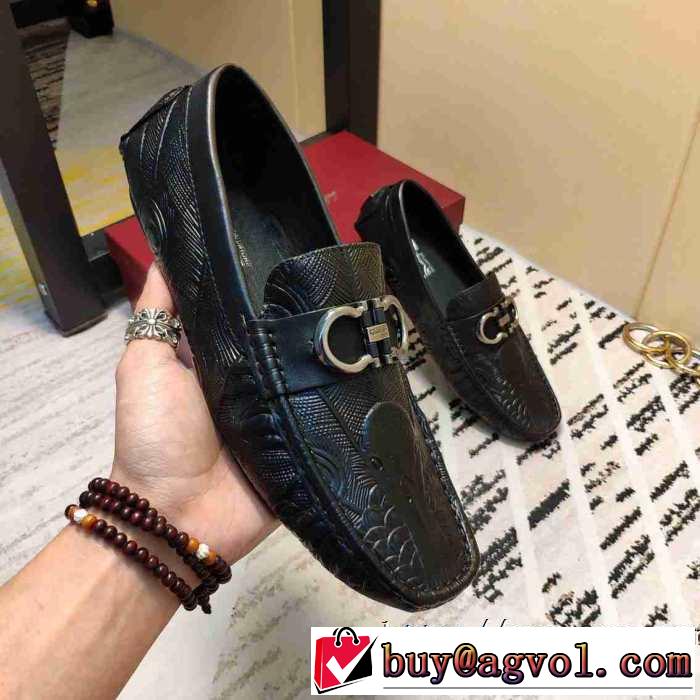 さわやかに新品おすすめ サルヴァトーレフェラガモ FERRAGAMO2019秋冬トレンドアイテム  ローファー 今年注目な新品セール