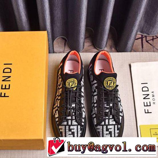 FENDI フェンディ カジュアルシューズ 2色可選 2019年最新ファッション 人気ストリートブランド新品