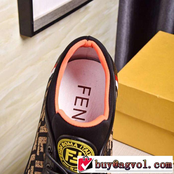FENDI フェンディ カジュアルシューズ 2色可選 2019年最新ファッション 人気ストリートブランド新品