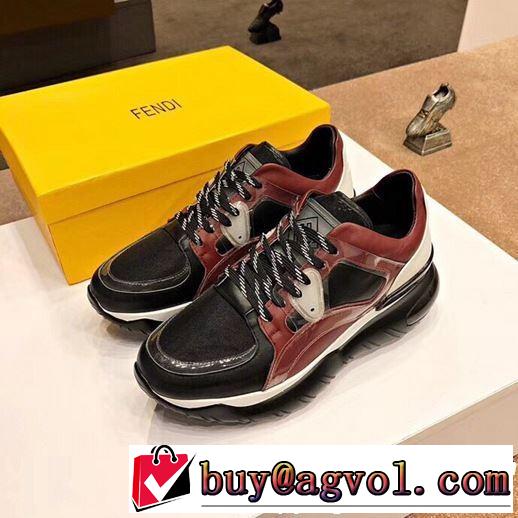FENDI フェンディ カジュアルシューズ 2色可選 素敵なスタイルで夏の定番 2019夏ファション新品