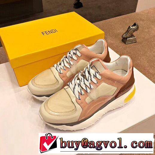 FENDI フェンディ カジュアルシューズ 2色可選 素敵なスタイルで夏の定番 2019夏ファション新品