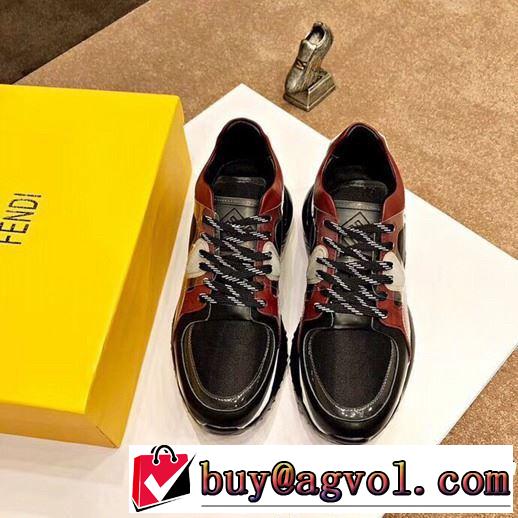 FENDI フェンディ カジュアルシューズ 2色可選 素敵なスタイルで夏の定番 2019夏ファション新品