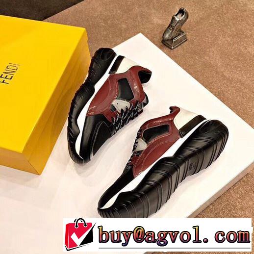 FENDI フェンディ カジュアルシューズ 2色可選 素敵なスタイルで夏の定番 2019夏ファション新品