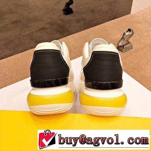 春夏の流行り2019新品 おしゃれデザインも大人気 FENDI フェンディ カジュアルシューズ 2色可選