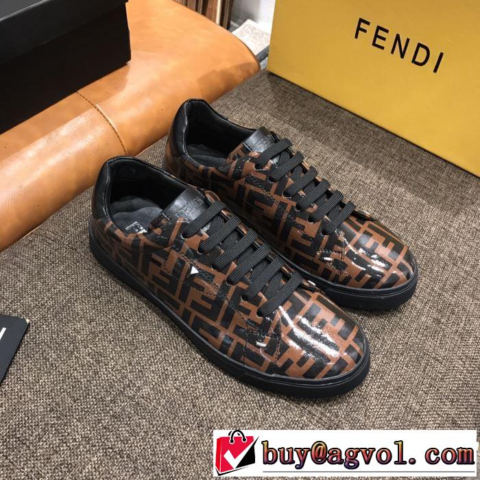 まずは定番！人気アイテム FENDI フェンディ カジュアルシューズ 3色可選 2019春夏トレンドアイテム
