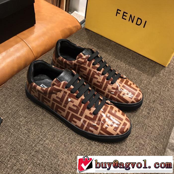 まずは定番！人気アイテム FENDI フェンディ カジュアルシューズ 3色可選 2019春夏トレンドアイテム