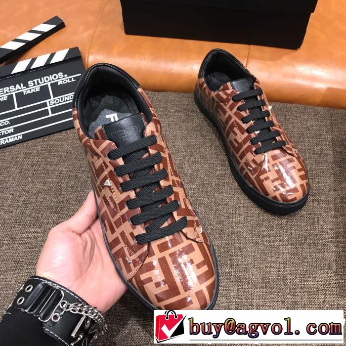 まずは定番！人気アイテム FENDI フェンディ カジュアルシューズ 3色可選 2019春夏トレンドアイテム