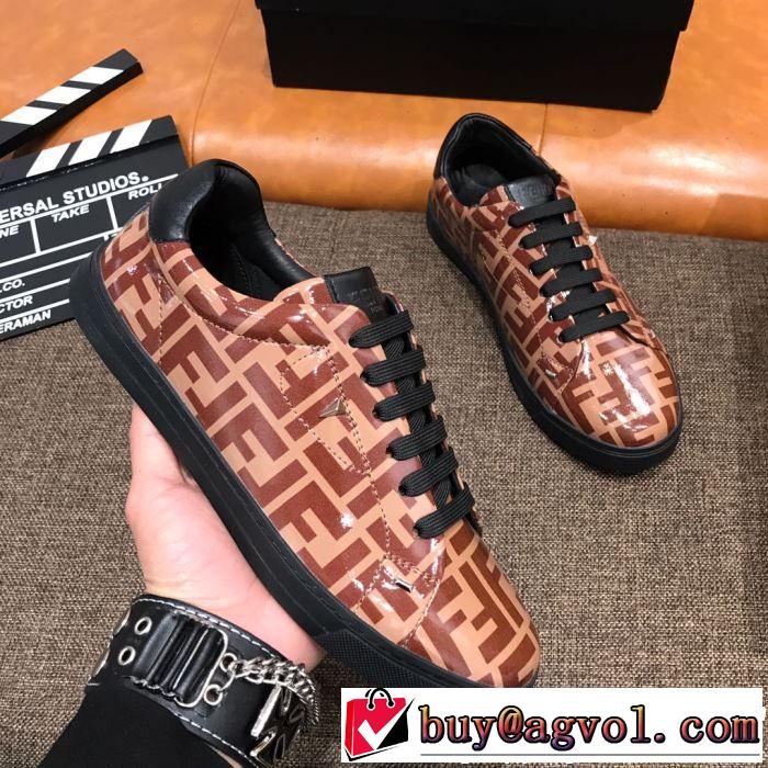 まずは定番！人気アイテム FENDI フェンディ カジュアルシューズ 3色可選 2019春夏トレンドアイテム