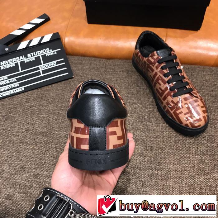 まずは定番！人気アイテム FENDI フェンディ カジュアルシューズ 3色可選 2019春夏トレンドアイテム