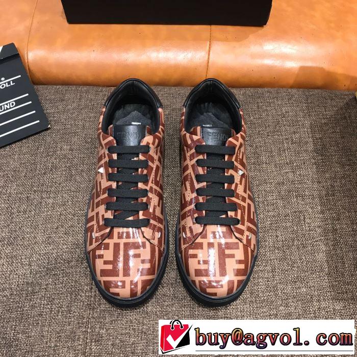 まずは定番！人気アイテム FENDI フェンディ カジュアルシューズ 3色可選 2019春夏トレンドアイテム