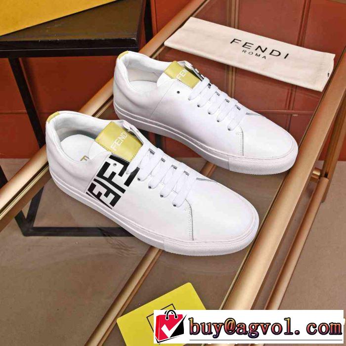 カジュアルシューズ 2色可選 2019年最新ファッショ 今期のトレンド定番アイテム FENDI フェンディ
