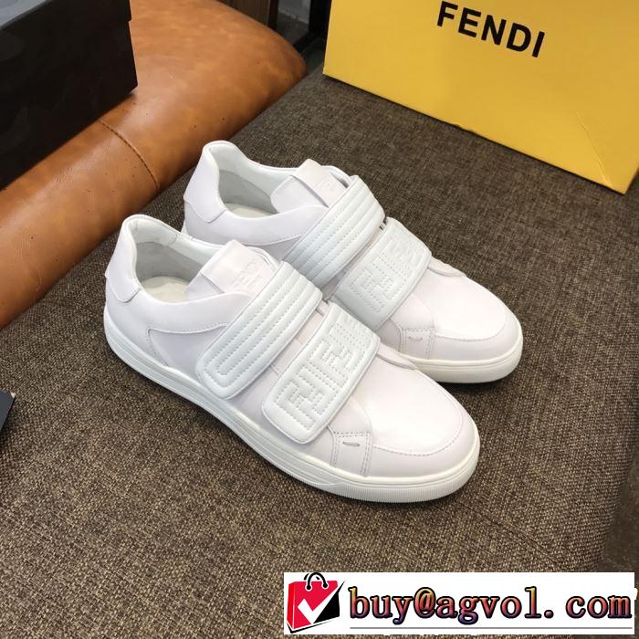 FENDI フェンディ カジュアルシューズ 2色可選 2019春夏のトレンド新商品 ブランドの話題の新作も！