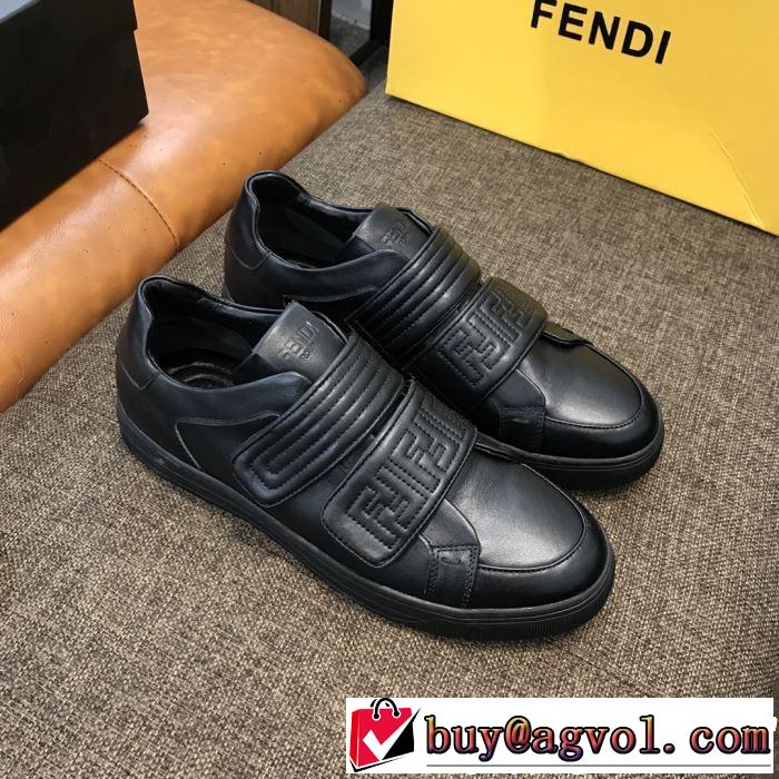 FENDI フェンディ カジュアルシューズ 2色可選 2019春夏のトレンド新商品 ブランドの話題の新作も！