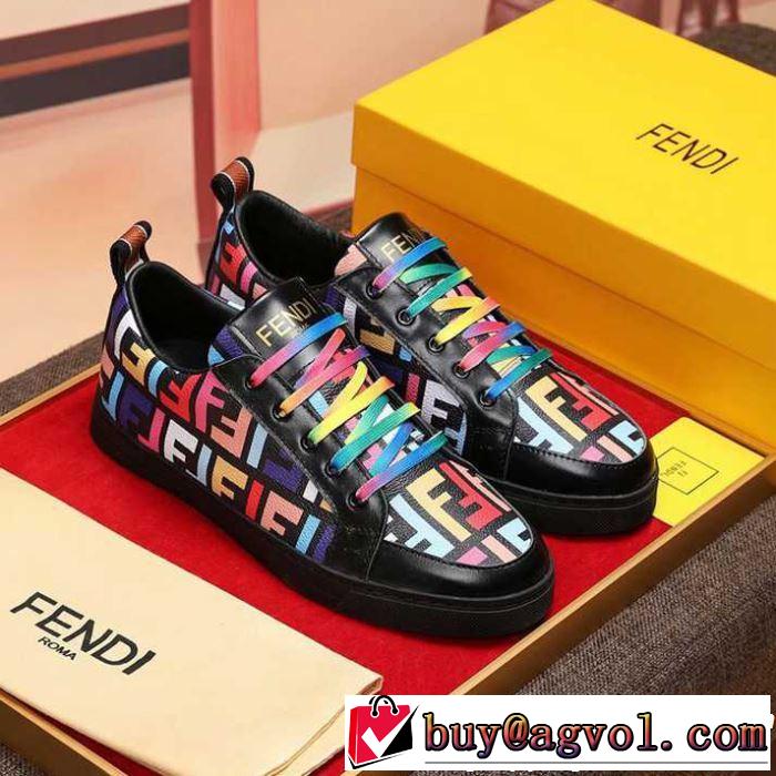 FENDI フェンディ カジュアルシューズ 2019春夏も引き続きトレンド 今流行のストリート上品