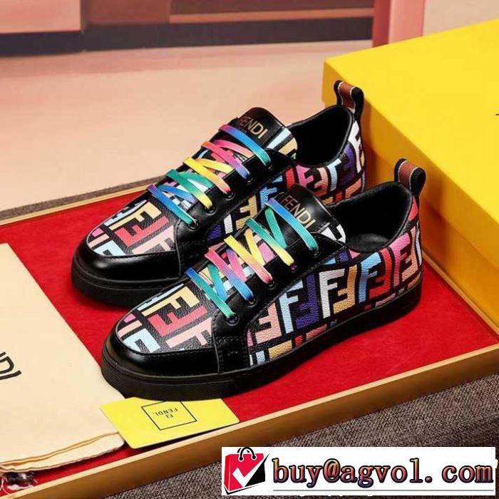 FENDI フェンディ カジュアルシューズ 2019春夏も引き続きトレンド 今流行のストリート上品