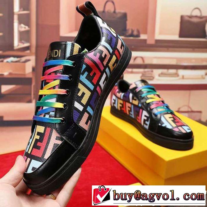 FENDI フェンディ カジュアルシューズ 2019春夏も引き続きトレンド 今流行のストリート上品