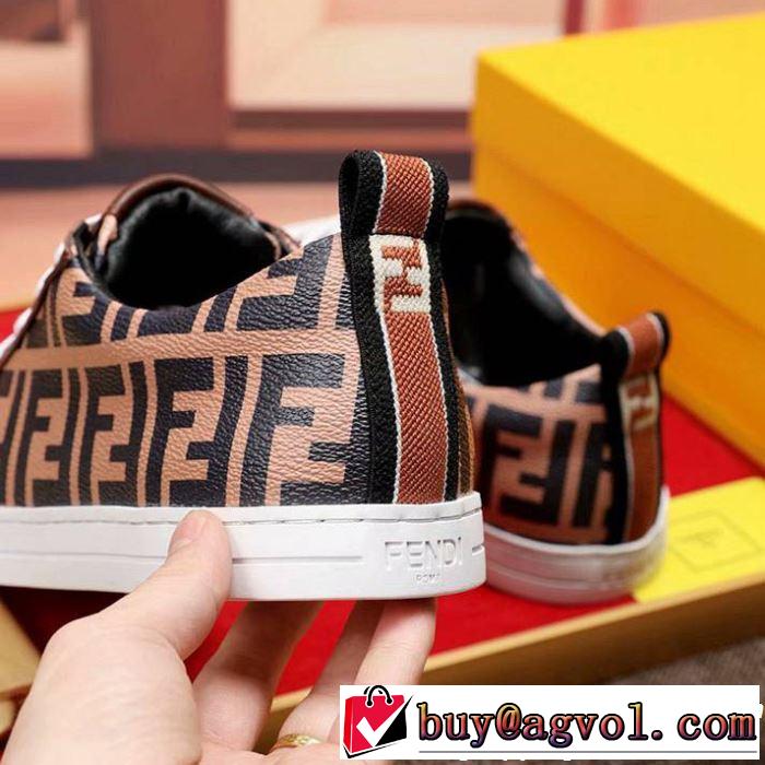 人気ストリートブランド新品 FENDI フェンディ カジュアルシューズ 2019SSのトレンド商品