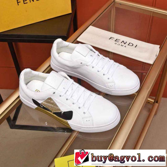 FENDI フェンディ カジュアルシューズ 2色可選 2019春夏は人気定番 オシャレ印象で人気の高い