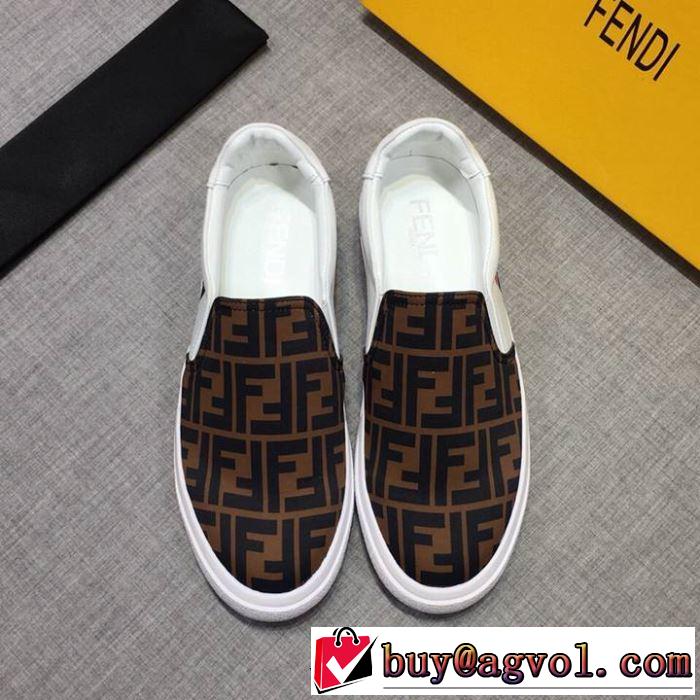 2019春夏の大注目トレンド フェンディ FENDI カジュアルシューズ 春夏シンプルファッションでOK！