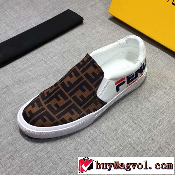 2019春夏の大注目トレンド フェンディ FENDI カジュアルシューズ 春夏シンプルファッションでOK！