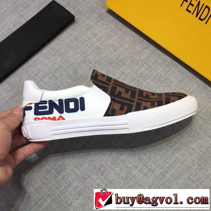 2019春夏の大注目トレンド フェンディ FENDI カジュアルシューズ 春夏シンプルファッションでOK！