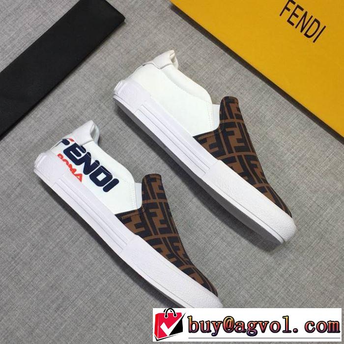 2019春夏の大注目トレンド フェンディ FENDI カジュアルシューズ 春夏シンプルファッションでOK！