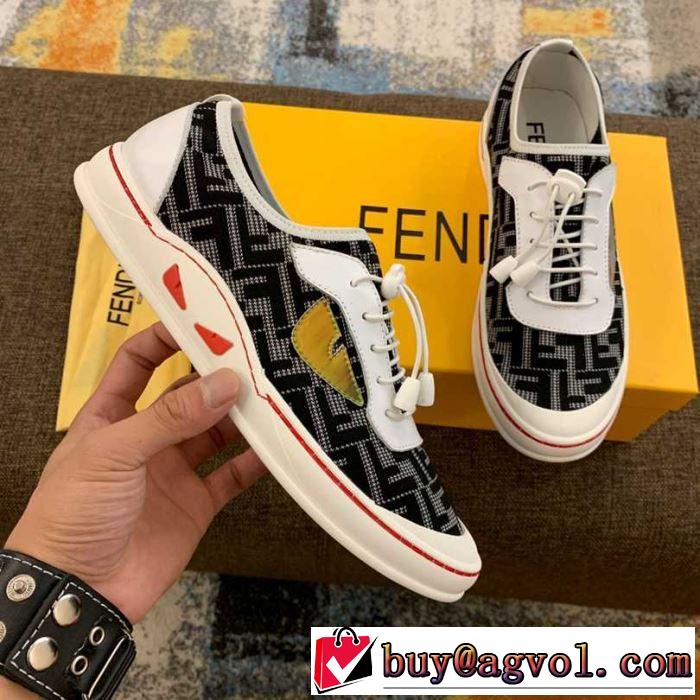 フェンディ FENDI ランニングシューズ 2色可選 2019春夏トレンドアイテム 今期のトレンド定番アイテム