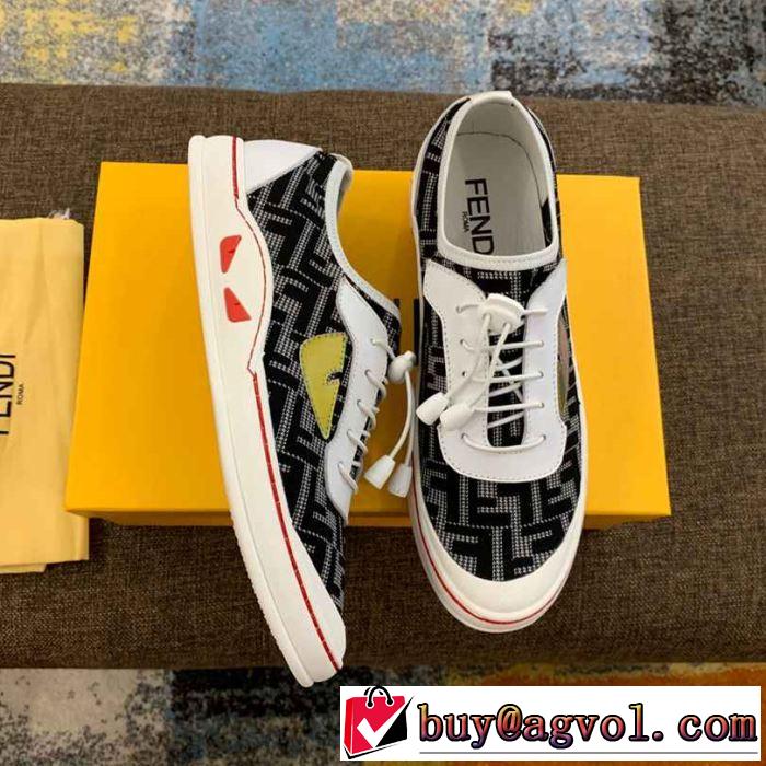 フェンディ FENDI ランニングシューズ 2色可選 2019春夏トレンドアイテム 今期のトレンド定番アイテム