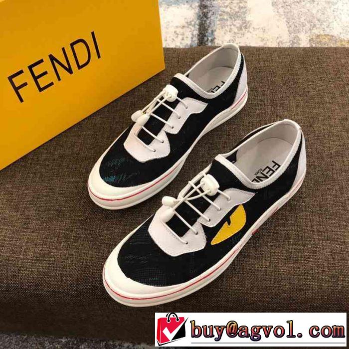 《2019年》今、注目のストリート フェンディ FENDI ランニングシューズ 人気ストリートブランド新品
