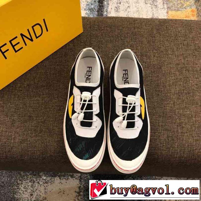 《2019年》今、注目のストリート フェンディ FENDI ランニングシューズ 人気ストリートブランド新品