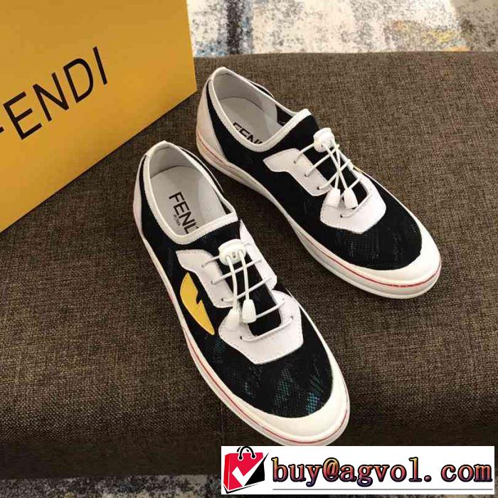 《2019年》今、注目のストリート フェンディ FENDI ランニングシューズ 人気ストリートブランド新品