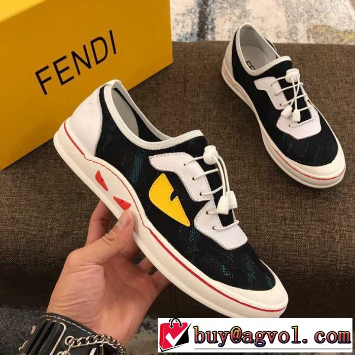 《2019年》今、注目のストリート フェンディ FENDI ランニングシューズ 人気ストリートブランド新品
