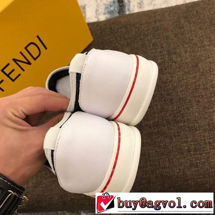 《2019年》今、注目のストリート フェンディ FENDI ランニングシューズ 人気ストリートブランド新品