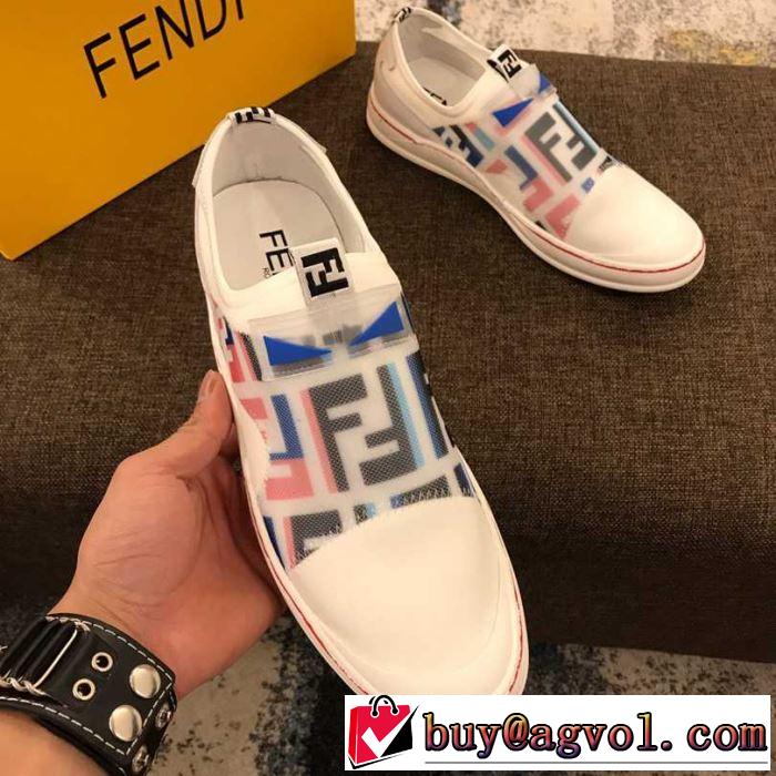 人気夏ファションおすすめ 2019春夏のトレンド新商品 フェンディ FENDI ランニングシューズ 2色可選