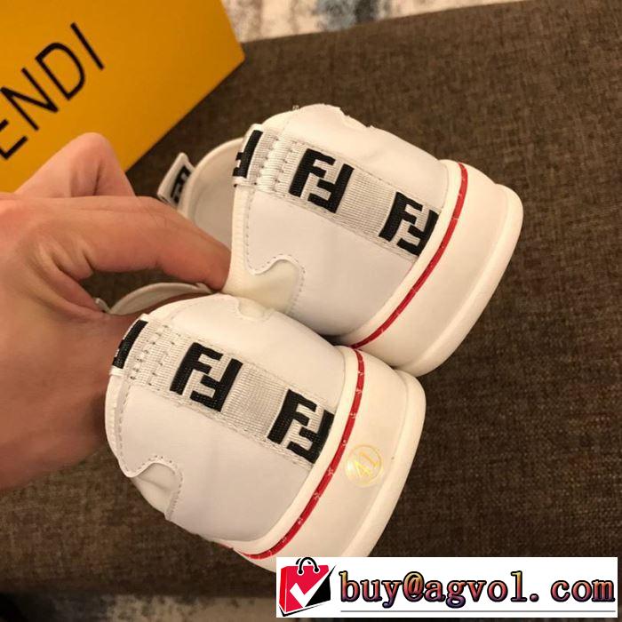 人気夏ファションおすすめ 2019春夏のトレンド新商品 フェンディ FENDI ランニングシューズ 2色可選