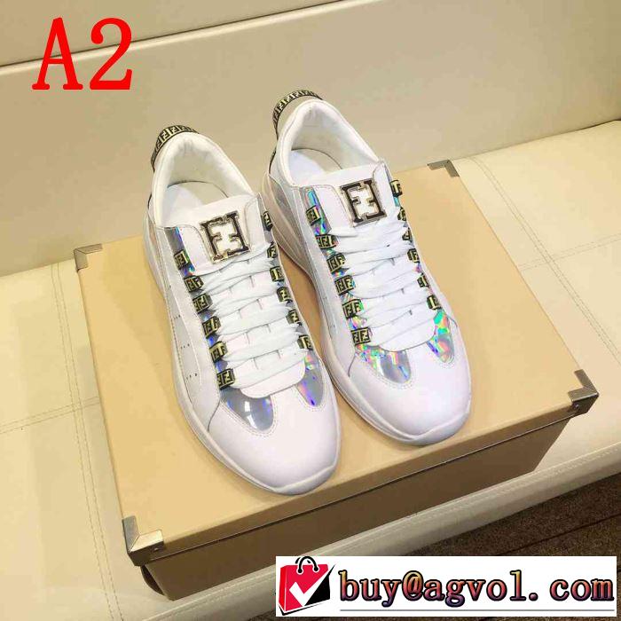 2色可選 カジュアルシューズ フェンディ FENDI 絶妙にオシャレ人気アイテム おしゃれな夏ファッション2019