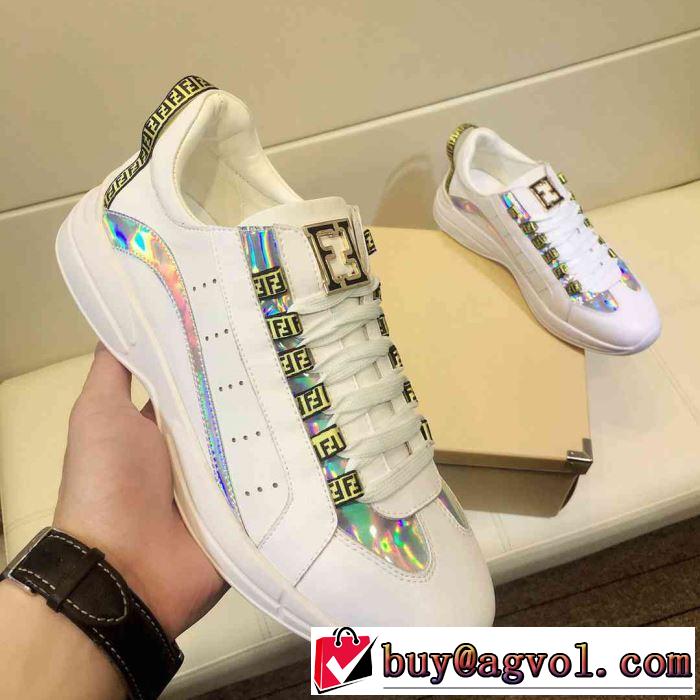 2色可選 カジュアルシューズ フェンディ FENDI 絶妙にオシャレ人気アイテム おしゃれな夏ファッション2019