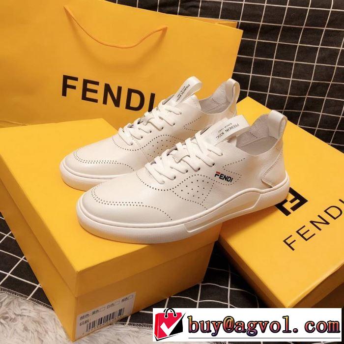 2019春夏も引き続き人気セール フェンディ FENDI カジュアルシューズ 一気にトレンド感満載な着こなし
