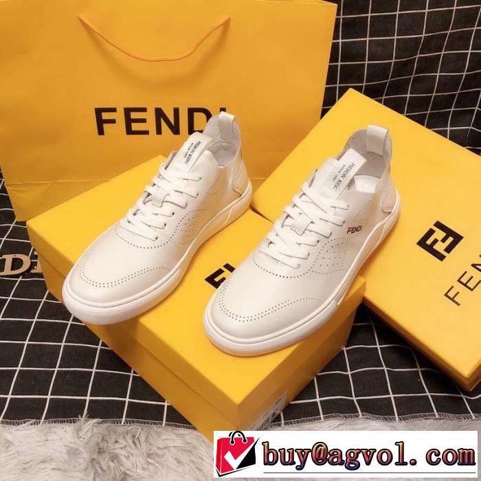 2019春夏も引き続き人気セール フェンディ FENDI カジュアルシューズ 一気にトレンド感満載な着こなし
