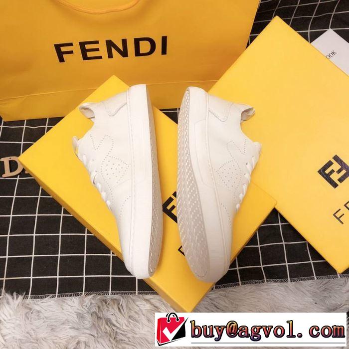 2019春夏も引き続き人気セール フェンディ FENDI カジュアルシューズ 一気にトレンド感満載な着こなし