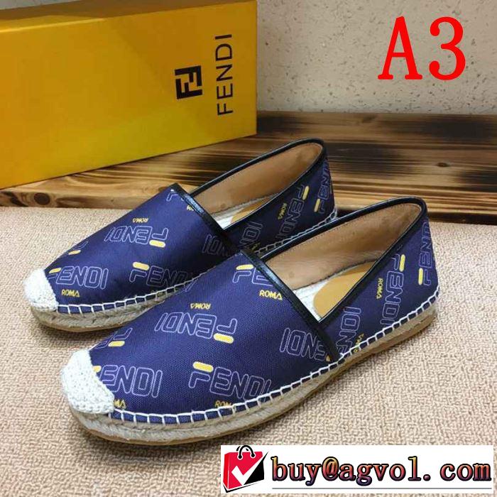 フェンディ FENDI カジュアルシューズ 4色可選 男女兼用 2019SSのトレンド商品 今シーズン注目のデザイン