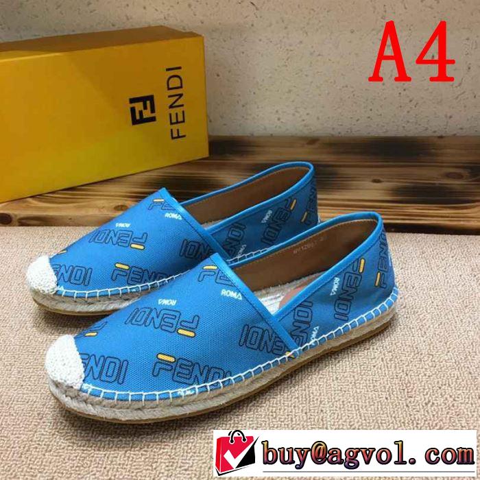 フェンディ FENDI カジュアルシューズ 4色可選 男女兼用 2019SSのトレンド商品 今シーズン注目のデザイン
