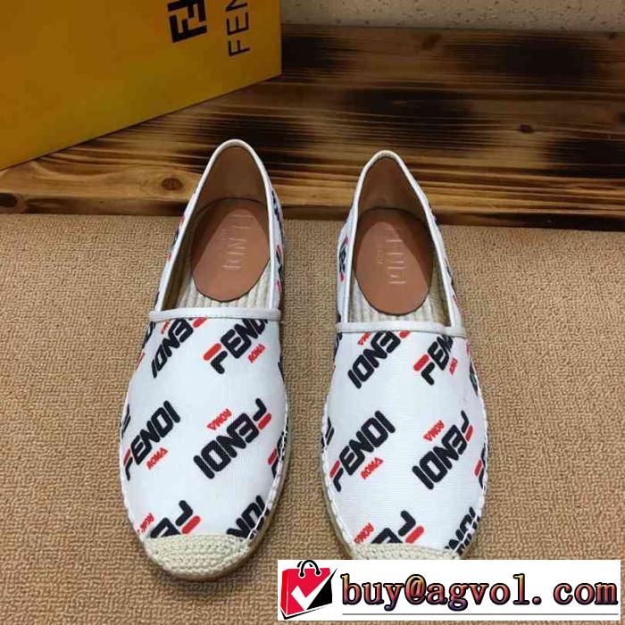 フェンディ FENDI カジュアルシューズ 4色可選 男女兼用 2019SSのトレンド商品 今シーズン注目のデザイン
