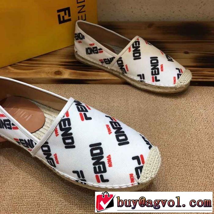 フェンディ FENDI カジュアルシューズ 4色可選 男女兼用 2019SSのトレンド商品 今シーズン注目のデザイン